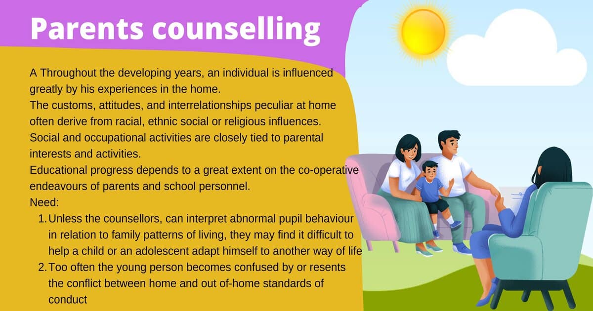 Parents counselling