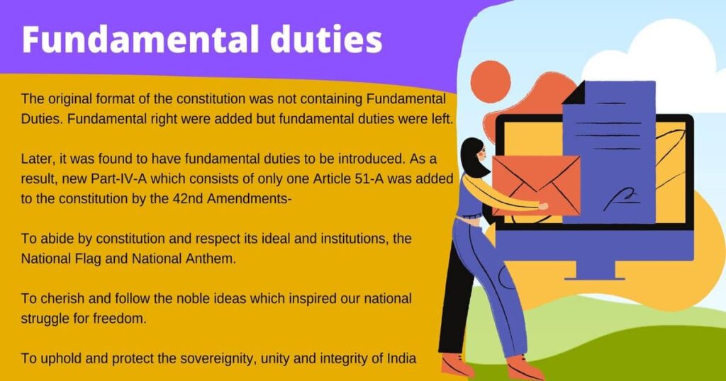 Fundamental duties in Indian Constitution | Indian Constitution