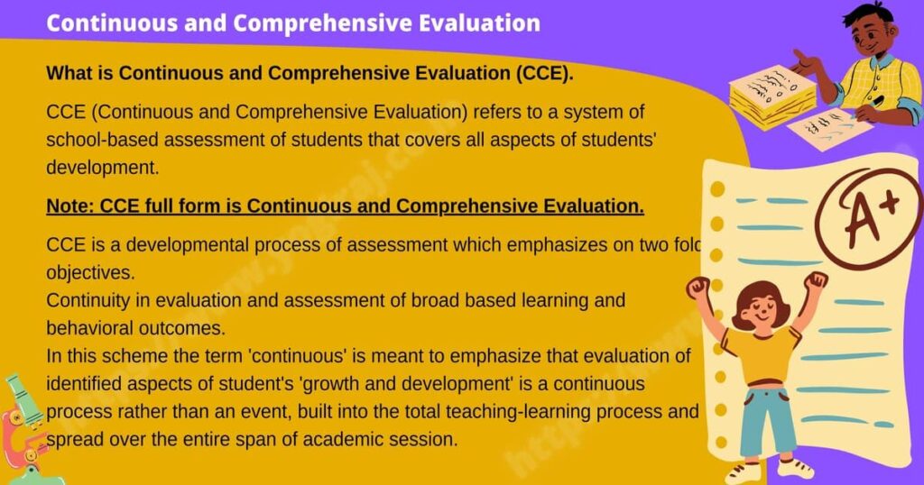 Continuous and Comprehensive Evaluation | CCE