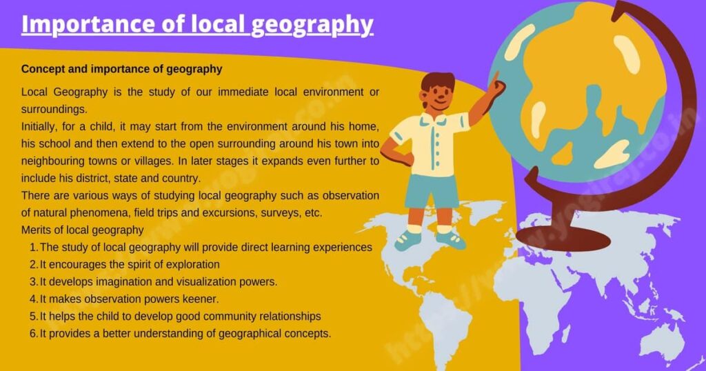 Concept and Importance of local geography