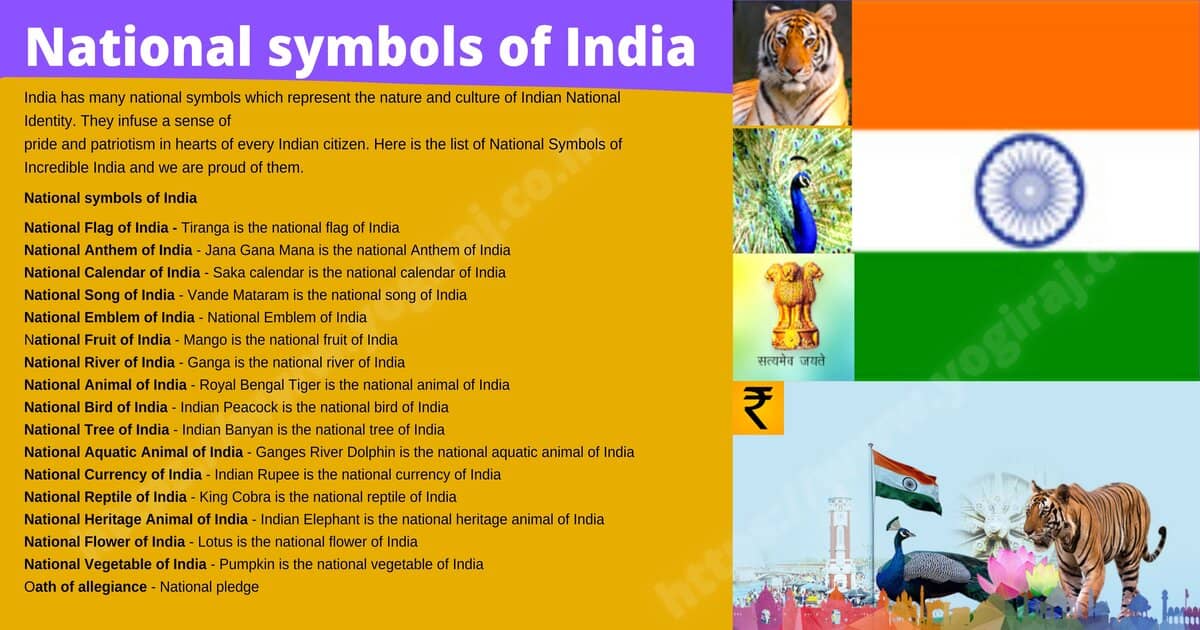 National symbols of India | Indian National Symbols National symbols of India | Indian National Symbols