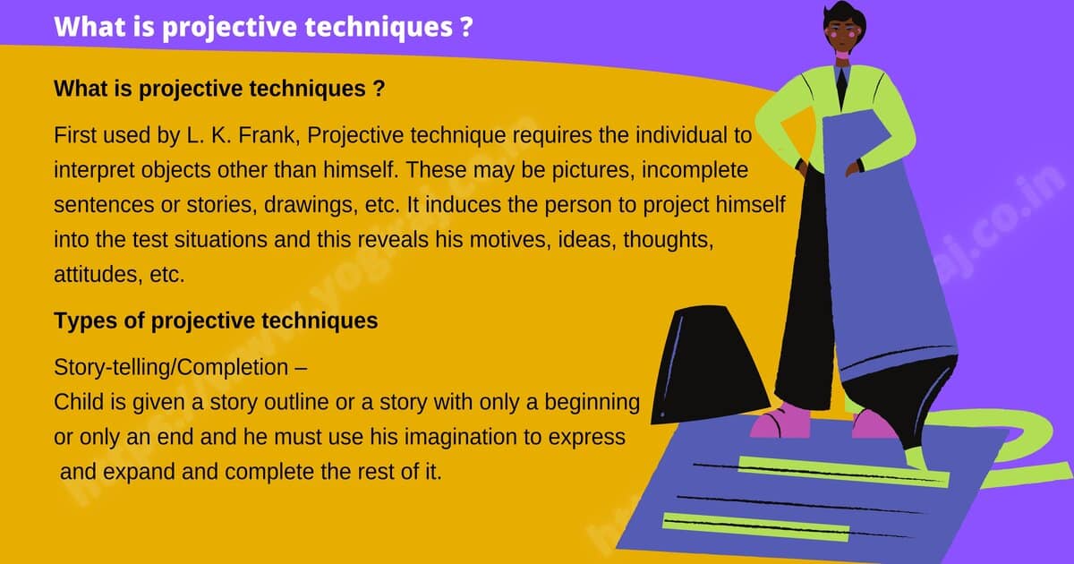 characteristics of projective techniques