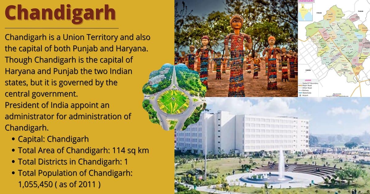 Chandigarh - A Union Territory of India