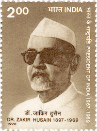 Dr. Zakir Husain Bharat Ratna 1963