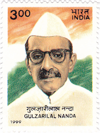 Shri Gulzari Lal Nanda Bharat Ratna 1997